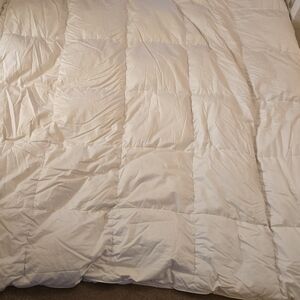King Size White Down Duvet